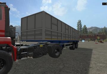 Onboard MAZ 938662 version 1.0 for Farming Simulator 2017 (v1.5.3.1)