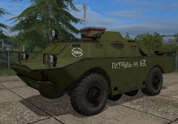 BRDM-2 Zone version 2.0 for Farming Simulator 2017 (v1.5x)