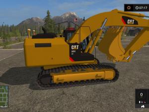 Caterpillar 329e Excavator version 1.0 for Farming Simulator 2017 (v1.4.4)