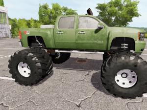 Chevrolet Silverado monster version 19.03.17 for Farming Simulator 2017