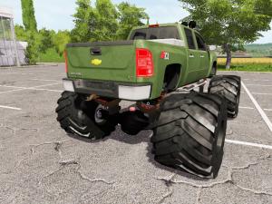 Chevrolet Silverado monster version 19.03.17 for Farming Simulator 2017