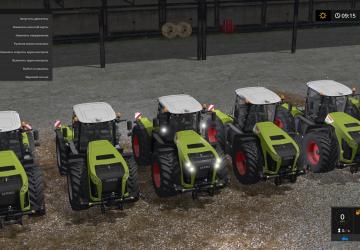 Claas Arion/Xerion Pack version 1.0.1 for Farming Simulator 2017 (v1.5.3.1)