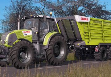 Claas Axion 800 version 1.1.0.1 for Farming Simulator 2017 (v1.5.x)
