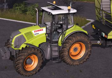 Claas Axion 800 version 1.1.0.1 for Farming Simulator 2017 (v1.5.x)