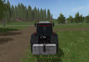 Concrete weights version 1.0.0.0 for Farming Simulator 2017 (v1.5.x)