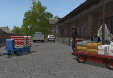 EK-2 Electric Cart version 1.0.0.0 for Farming Simulator 2017 (v1.5.3.1)
