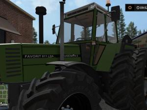 Fendt Favorit 600 version 1.0 for Farming Simulator 2017 (v1.4.4)