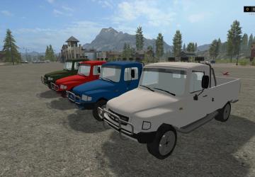 GAZ 2308 version 1.1 for Farming Simulator 2017 (v1.5.3.1)