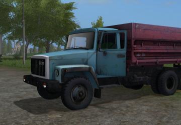 GAZ-3307 version 1.0.0.0 for Farming Simulator 2017 (v1.5.x)
