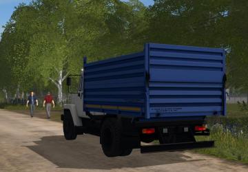GAZ-3307 version 1.0.5 for Farming Simulator 2017 (v1.5x)