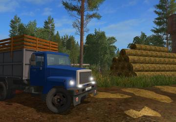 GAZ-3307 version 1.0.2.0 for Farming Simulator 2017 (v1.5.x)