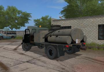 GAZ-52 Fuel Truck version 1.2 for Farming Simulator 2017 (v1.5.x)