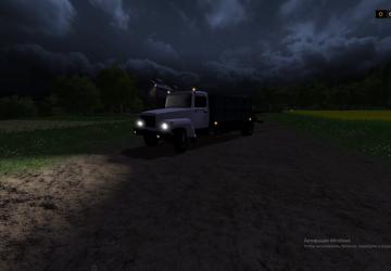 GAZ Monster Tractor Truck version 1.0 for Farming Simulator 2017 (v1.5.x)