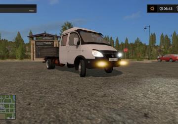 Gazel 33023 version 1.0 for Farming Simulator 2017 (v1.5.3.1)