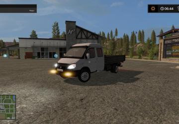 Gazel 33023 version 1.0 for Farming Simulator 2017 (v1.5.3.1)