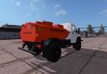 GAZon NEXT Fuel Tanker version 1.0 for Farming Simulator 2017 (v1.5.x)
