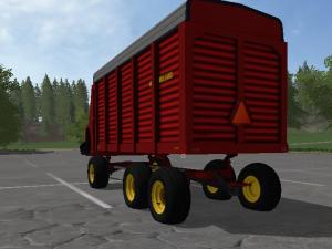 New Holland Forage Wagon cargo trailer version 1.0.0.0 for Farming Simulator 2017 (v1.4.4)