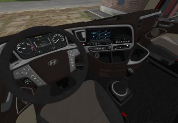 Hyundai Xcient version 1.0.0.0 for Farming Simulator 2017 (v1.5.x)