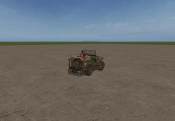Jeep Willys version 1.0 for Farming Simulator 2017 (v1.5.3.1)