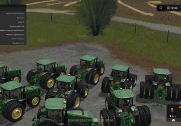 John Deere 8R 2014 Series version 4.0 for Farming Simulator 2017 (v1.5.3.1)