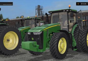 John Deere 8R 2014 Series version 4.0 for Farming Simulator 2017 (v1.5.3.1)
