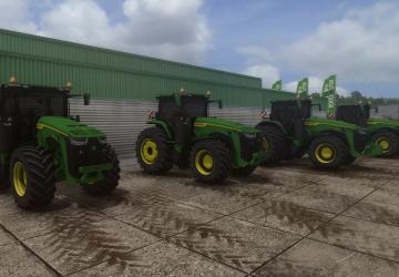 John Deere 8R US-Version version 1.1.0.0 for Farming Simulator 2017