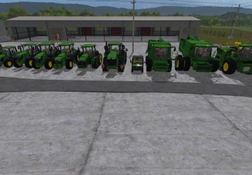 John Deere Pack version 1.0.1.0 for Farming Simulator 2017 (v1.5.3.0)