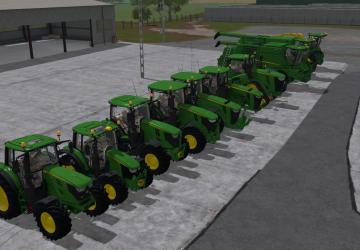 John Deere Pack version 1.0.1.0 for Farming Simulator 2017 (v1.5.3.0)