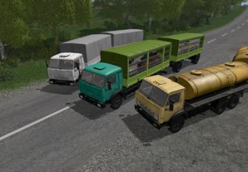 KAMAZ 3K Version version 08.10.20 for Farming Simulator 2017 (v1.5x)