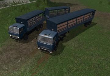 KAMAZ 3K Version version 08.10.20 for Farming Simulator 2017 (v1.5x)