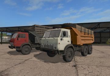 KamAZ-43101 version 1.1 for Farming Simulator 2017 (v1.5.x)