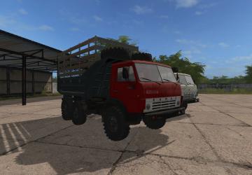 KamAZ-43101 version 1.1 for Farming Simulator 2017 (v1.5.x)
