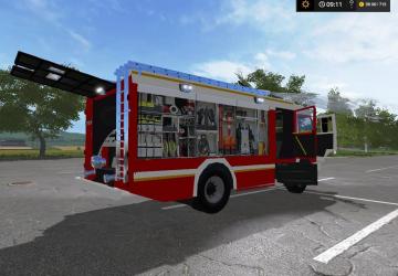 KAMAZ 43253 Fire Truck version 1.0 for Farming Simulator 2017
