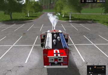 KAMAZ 43253 Fire Truck version 1.0 for Farming Simulator 2017