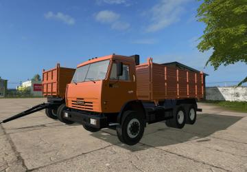 KamAZ-45143 version 1.0 for Farming Simulator 2017 (v1.5.x)