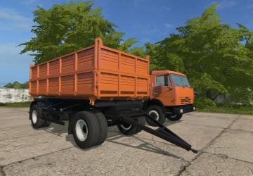 KamAZ-45143 version 1.0 for Farming Simulator 2017 (v1.5.x)