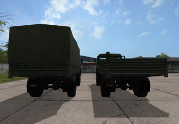 KamAZ 4x4 version 1.0.0.0 for Farming Simulator 2017 (v1.5.x)