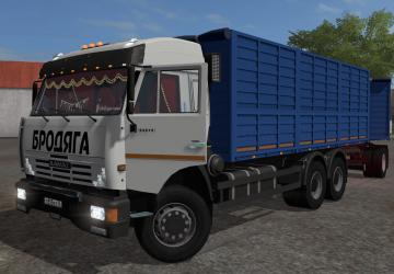 KamAZ-53215 version 1.0.0.0 for Farming Simulator 2017 (v1.5.x)