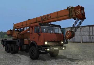 Kamaz-53215 KS-4574 version 1.1 for Farming Simulator 2017 (v1.5.3)