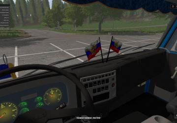 Kamaz 53215N version 1.0 for Farming Simulator 2017 (v1.5.3.1)