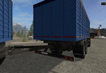 Kamaz 53215Z3 + Nefaz version 1.0.0.0 for Farming Simulator 2017 (v1.5.3.1)