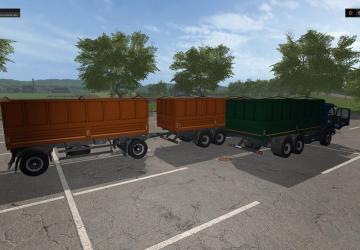 Kamaz 53215Z version 1.0 for Farming Simulator 2017 (v1.5.3.1)