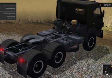 KamAZ 5410 and Trailer (evgen) version 1.0 for Farming Simulator 2017 (v1.5.3.1)