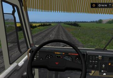 KamAZ 54115 Twins from Truckers TV Series v2.0 for Farming Simulator 2017 (v1.5.3.1)