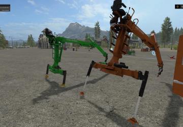 Kamaz-55102 + 2 STEPA Manipulators version 1.0.0.4 for Farming Simulator 2017 (v1.5.3.1)
