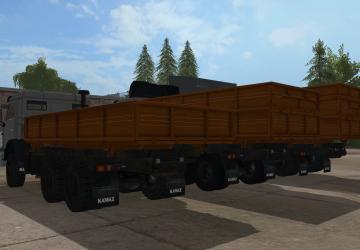 KamAZ-55102 version 1.0.0.5 for Farming Simulator 2017 (v1.5x)