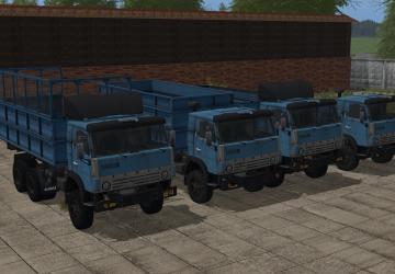 KamAZ 55102 version 1.0.0.4 for Farming Simulator 2017 (v1.5.1.0)