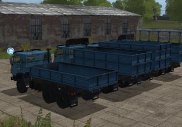 KamAZ 55102 version 1.0.0.4 for Farming Simulator 2017 (v1.5.1.0)