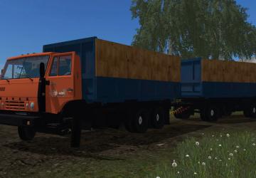 KamAZ-55102 version 1.0 for Farming Simulator 2017 (v1.5x)