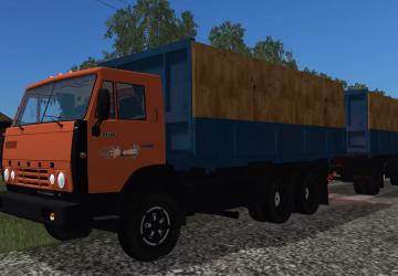 KamAZ-55102 version 1.0 for Farming Simulator 2017 (v1.5x)